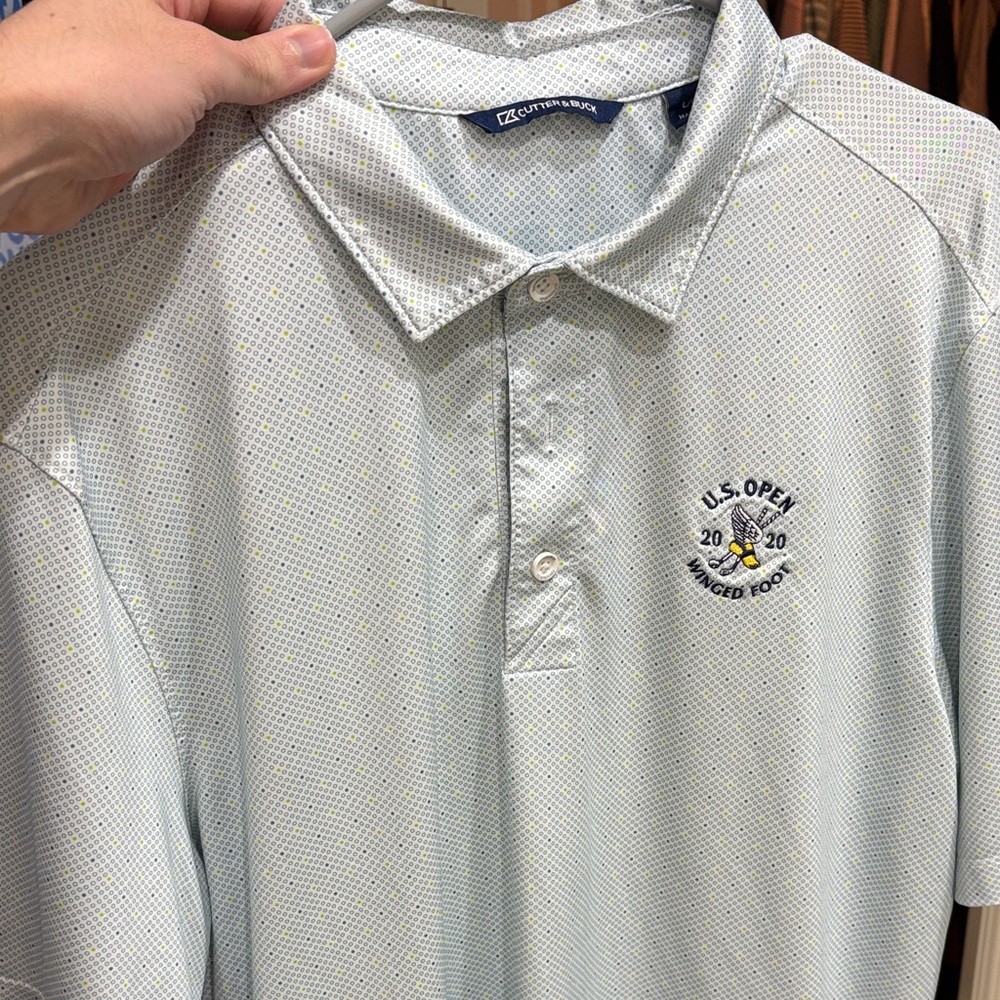 Cutter & Buck Men's Polo Shirt with Embroidered Logo
